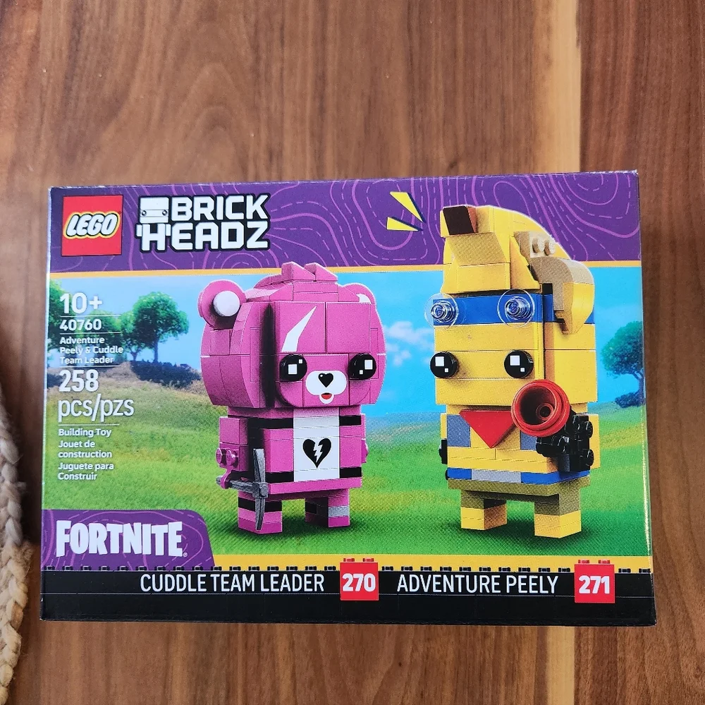 LEGO BrickHeadz Fortnite Cuddle Team Leader Set 40760 – Brand New!